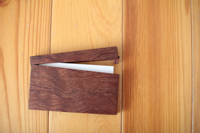 木製名刺入れの簡単な手作り方法や作り方・DIY・レシピ