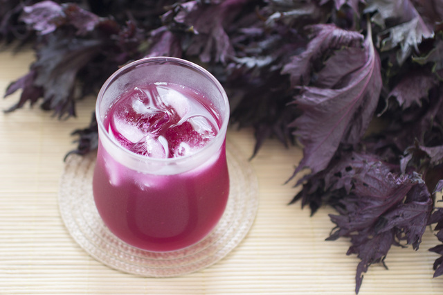 紫蘇ジュースの簡単な手作り方法や作り方・DIY・レシピ
