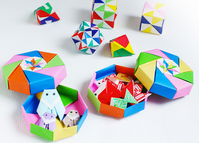 折り紙箱折り方の簡単な手作り方法や作り方・DIY・レシピ