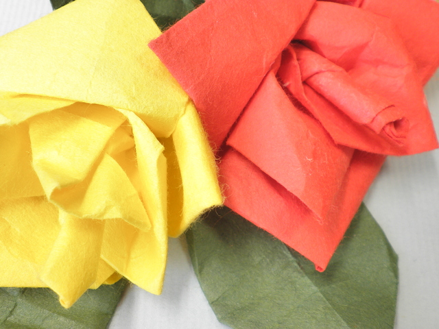 折り紙バラの簡単な手作り方法や作り方・DIY・レシピ
